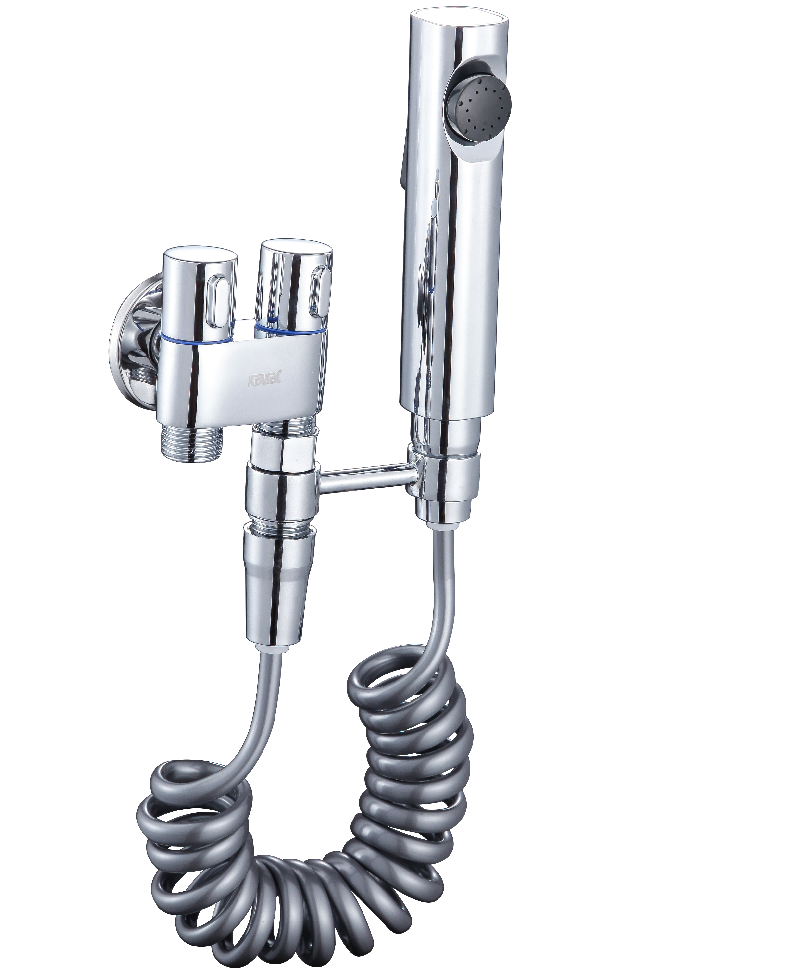 KAWAL Modern bathroom essential Pressurized spray gun Strong momentum Toilet Handheld Spray Gun for Bathroom