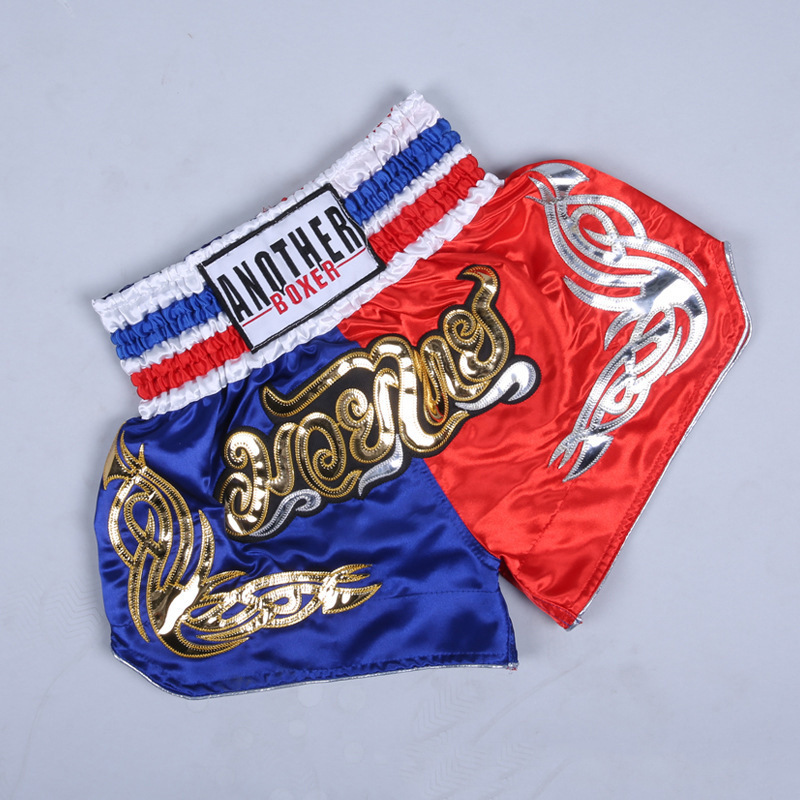 Wholesale MMA Shorts Custom Patched Fighting Pants Muay Thai Men & Women Boxing Warriors MMA Shorts