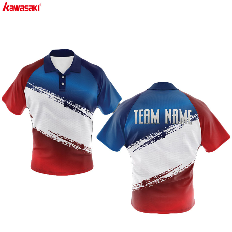 Latest Design Custom Sublimation Mens Dart Polo Shirts Offered Designs 5-7 Days After Confirm The Design for Men Sportswear