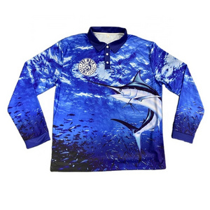 latest design uv protection quick dry blank fishing shirts custom fishing jersey