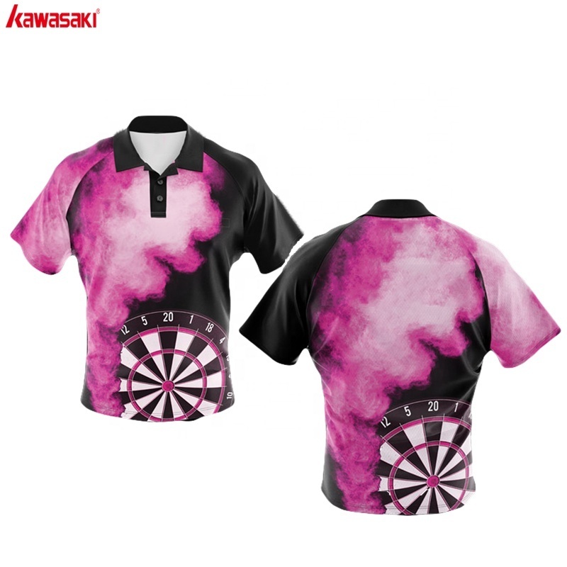 Latest Design Custom Sublimation Mens Dart Polo Shirts Offered Designs 5-7 Days After Confirm The Design for Men Sportswear