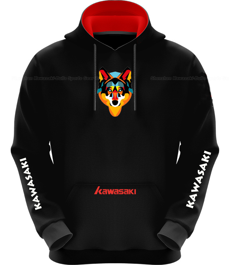 Wholesale Private Label Pullover Fleece Woven E-sports Hoodie with Pocket for E Sports Wear Mens