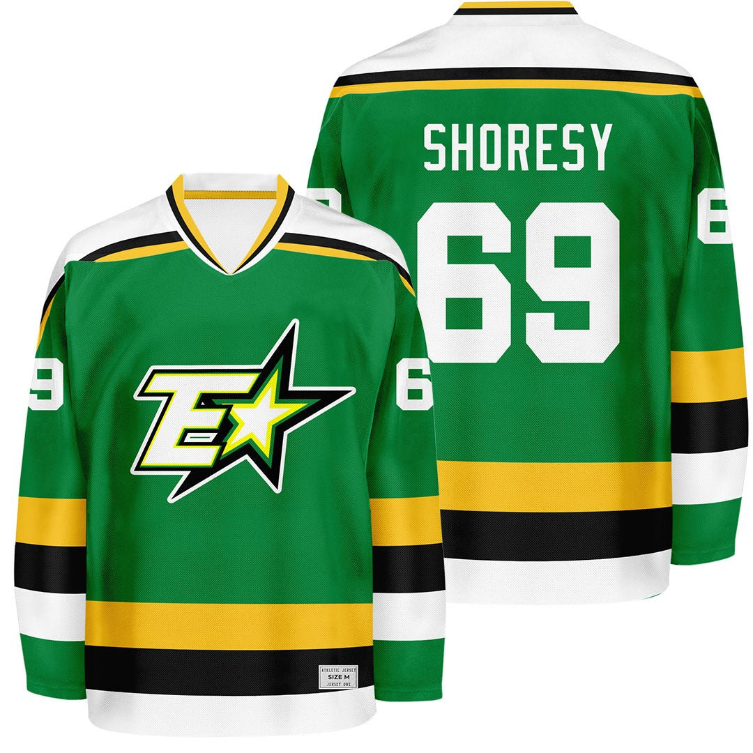 Private label blank ice hockey jerseys youths custom sublimation mesh green hockey jersey tackle twill hockey jersey