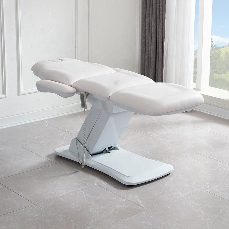 Chinese Supplier Electric Luxury Design Professional Beauty Shop Shampoo Bed Hydraulic Portable Massage Table