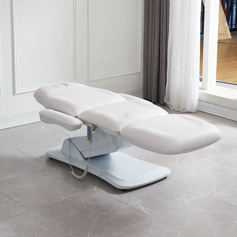 Chinese Supplier Electric Luxury Design Professional Beauty Shop Shampoo Bed Hydraulic Portable Massage Table