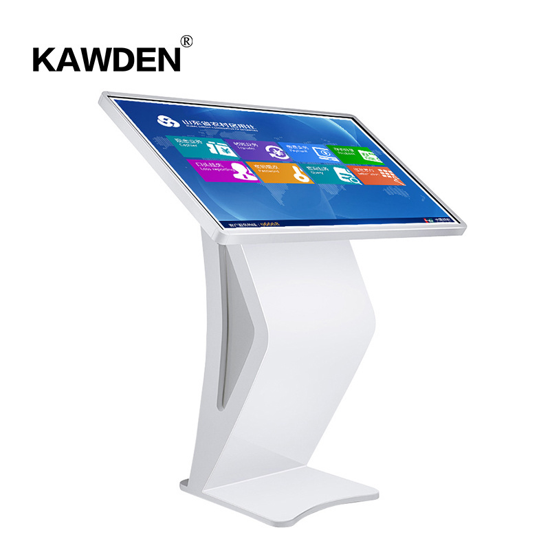 4K 55 inch Interactive LCD Self Service Display Free Floor Stand Digital Android Table PC Touch Screen Information Kiosk