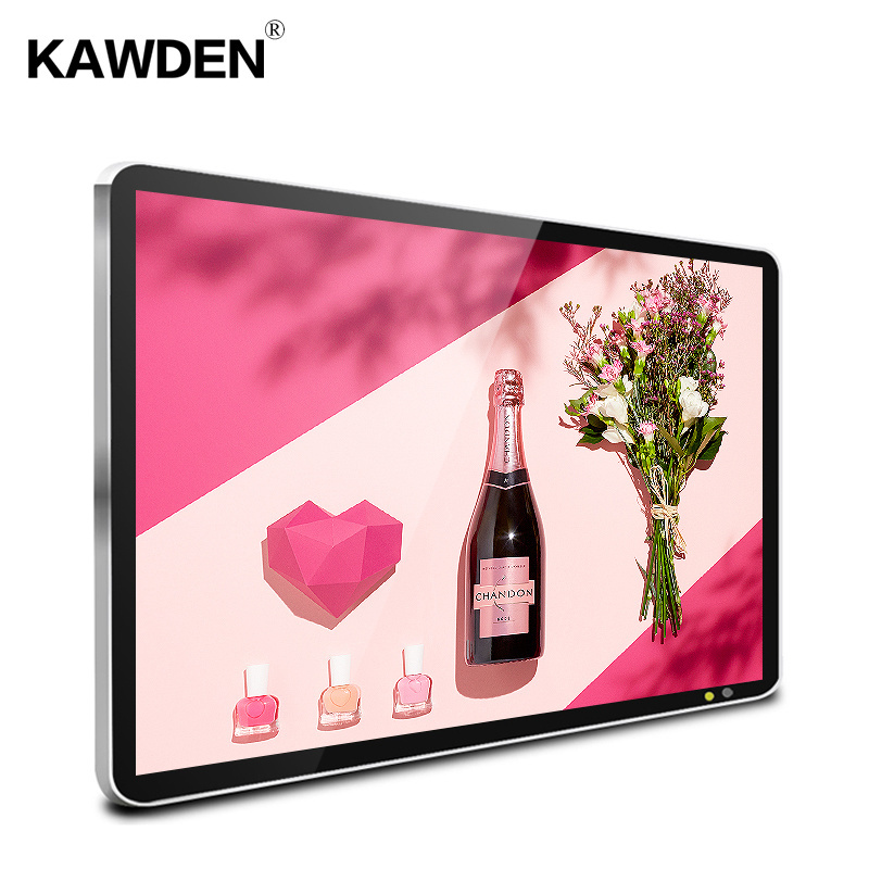 High Quality Indoor Outdoor Wall Mounted LCD Digital Advertising Display Signage Video Wall Screen For Elevators & Restaurants