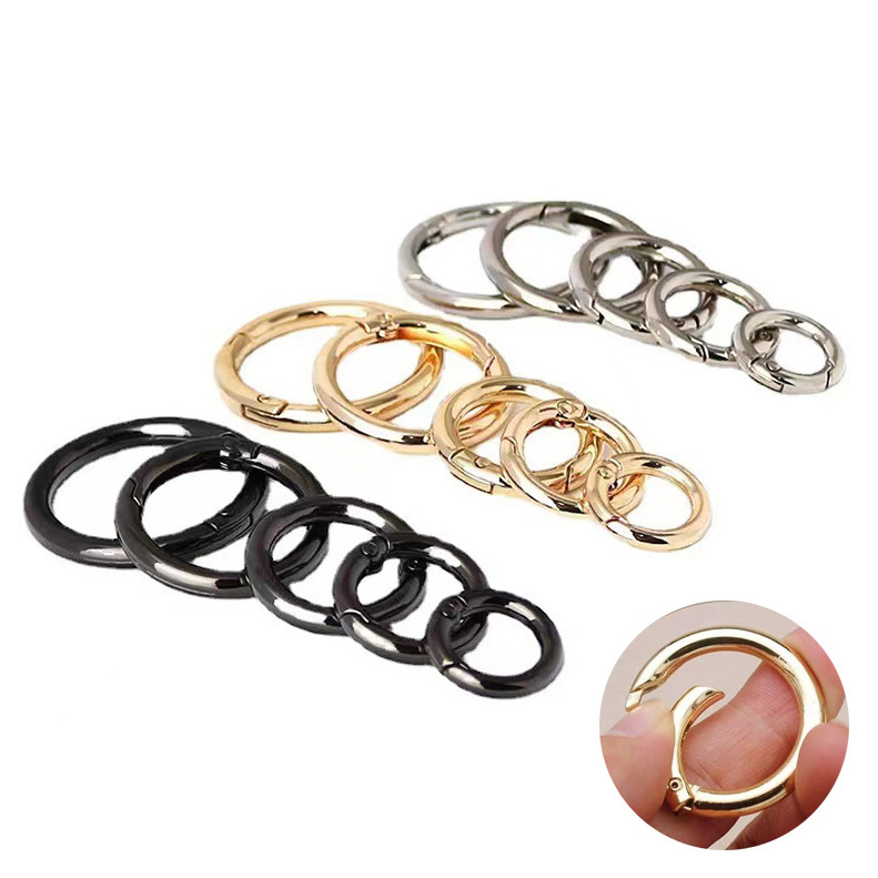 Wholesale Customized Metal Gold Brass Lobster Clasp Swivel Snap Handbag Hook Carabiner Buckle For Bag