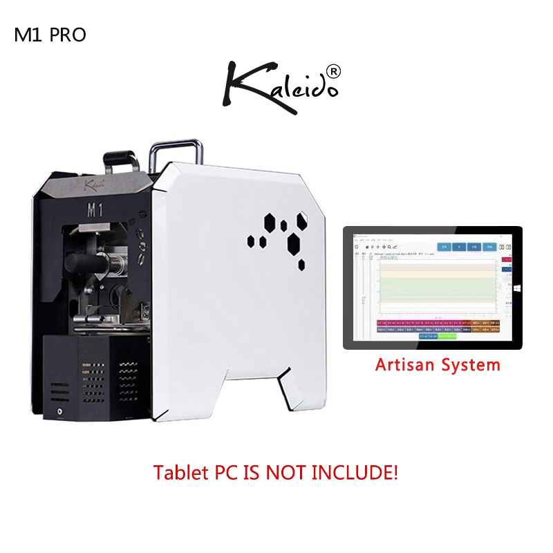 Kaleido m1 standard coffee roaster fluid bed infrared coffee roaster