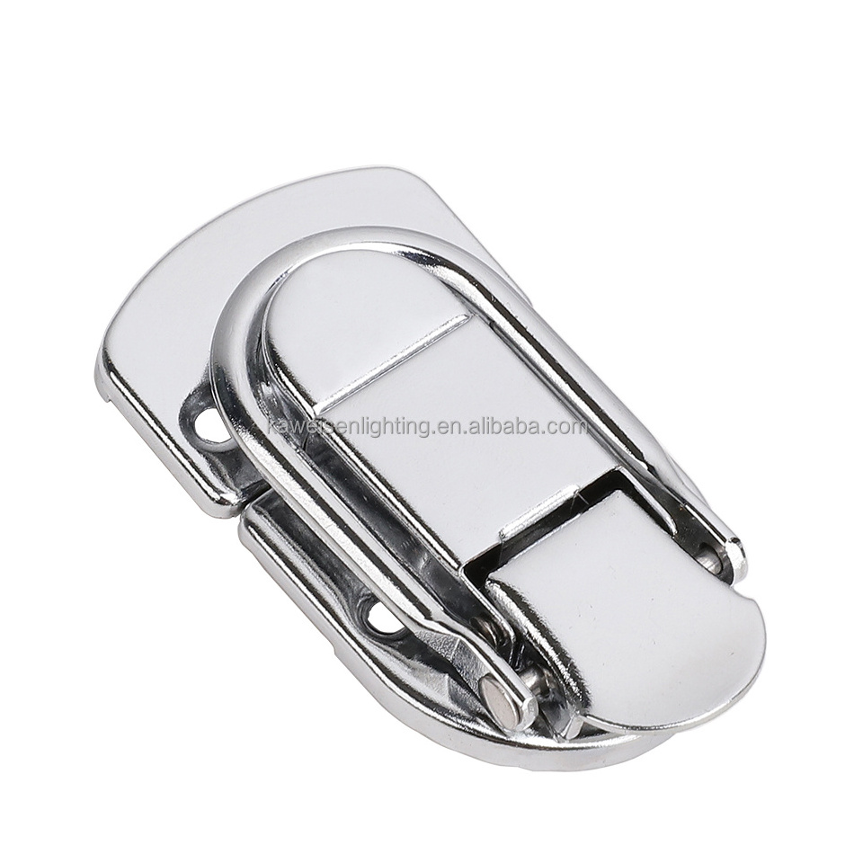 Mechanical safe lock iron toggle rotary draw latch lock for aluminum boxes music box lock hardware accessories