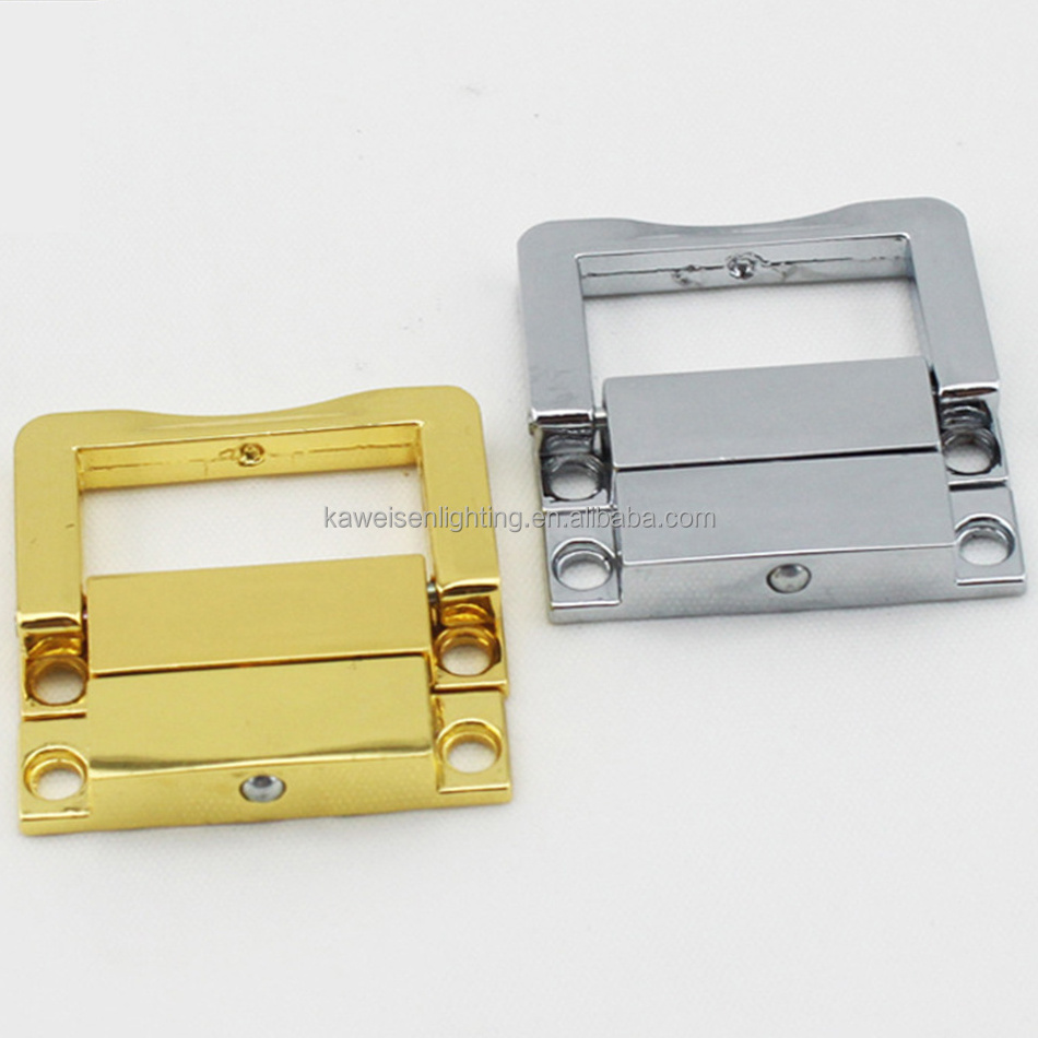 Factory Custom Online Shopping Gold Plated Buckle Alloy Trunk Catch Hook Lock For Gift Box Mini Hasp Latch Lock for Medicine Box