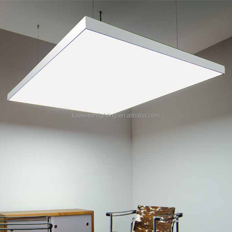 Big-sized quadrangle led illuminated panel 1200x1200mm ceiling panel light 140w Indoor high power frameless slim flat led lamps