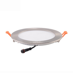 15W 8 Inch Recessed Ultra Thin Led Panel Light Retrofit Downlight Wafer Panel Ic Rated Etl Energy Star Slim Panel Ceiling Light