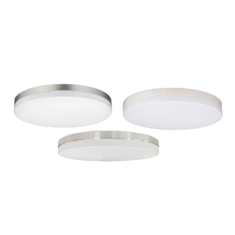 Round Semi Flush Mount Led Ceiling Light For Indoor Home Lighting Living Room Bedroom Hotel