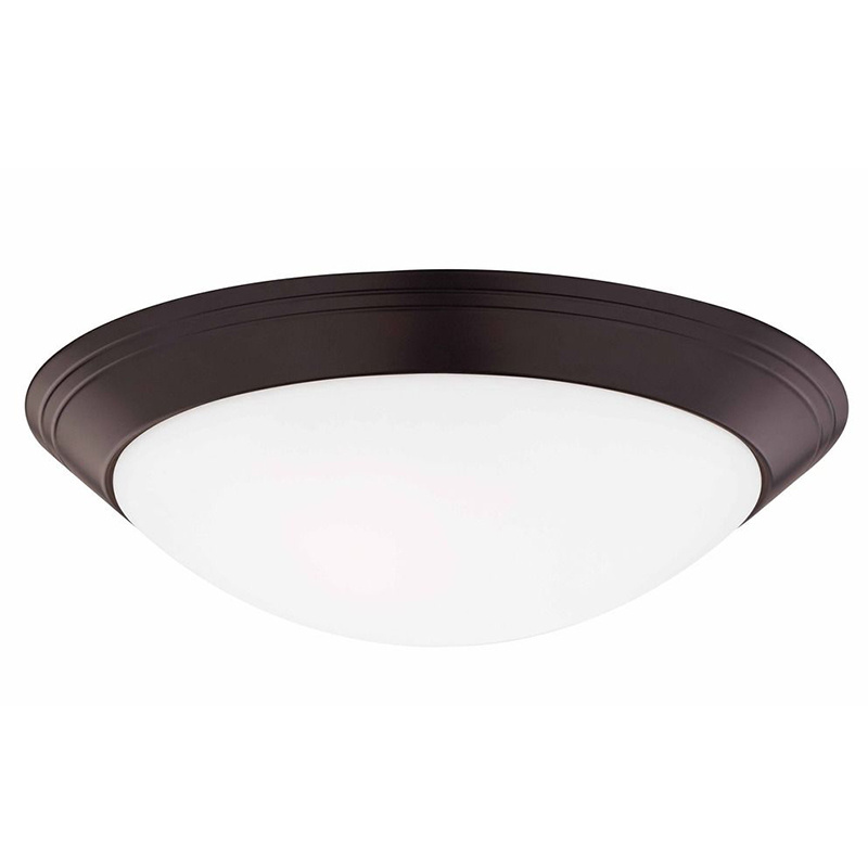 Kawell Factory Wholesale Ceiling Lighting Fixture Hotel Hallway Modern Bronze Indoor LED Flush Mount Ceiling Light