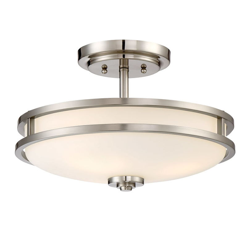 Kawell Lighting Modern Indoor Ceiling Lights Fixture Semi Flush Ceiling Fixture for Hotel Hallway Decor