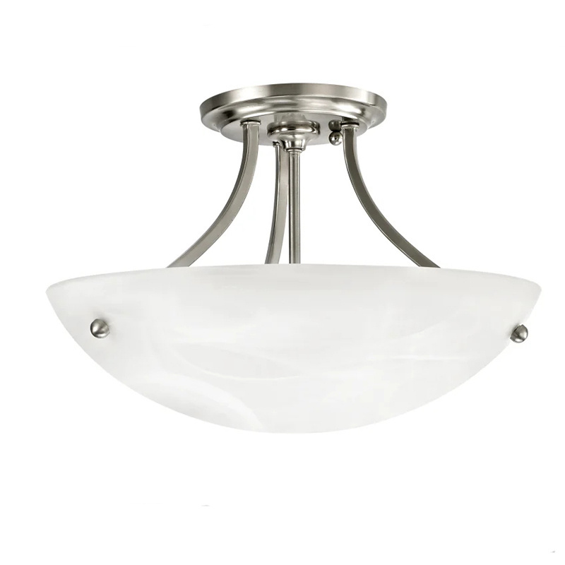 Kawell Lighting Modern Indoor Ceiling Lights Fixture Semi Flush Ceiling Fixture for Hotel Hallway Decor