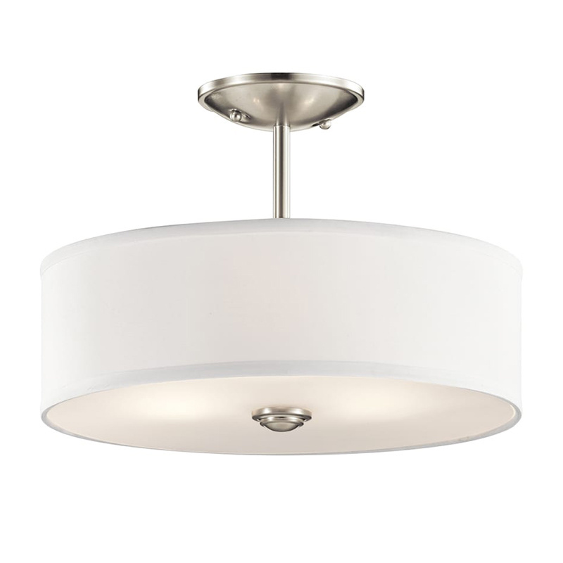 Kawell Lighting Modern Indoor Ceiling Lights Fixture Semi Flush Ceiling Fixture for Hotel Hallway Decor