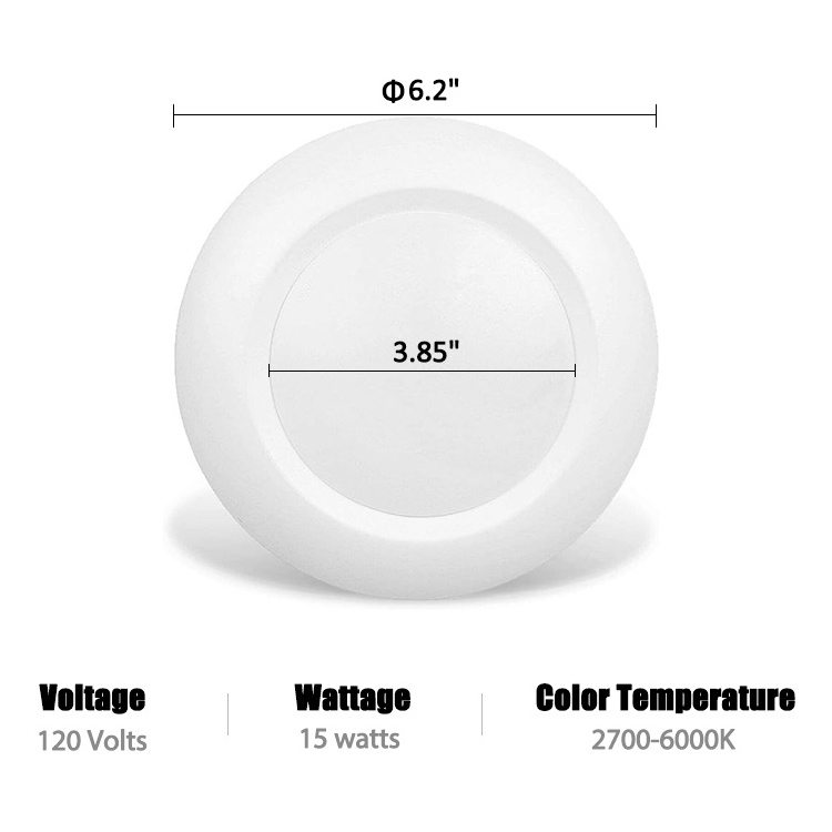 Ceiling Mount Round 6