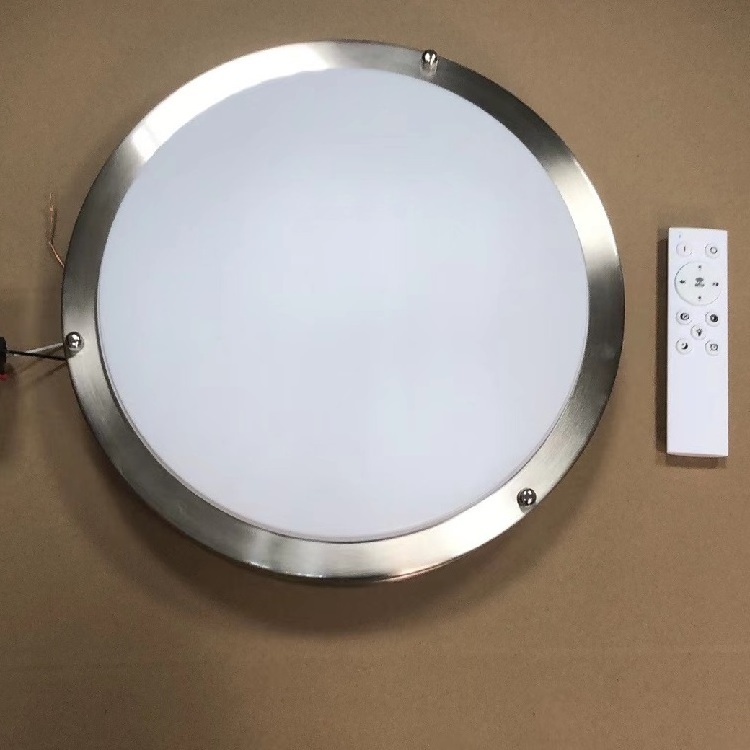 Dimmable LED Flush Mount Ceiling Light Fixture HotelHome Lighting Surface Mounted Ceiling Lamp Remote Control Ceiling Lighting