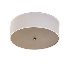 Sungold White Brussels Hardback Shade 120V Led Surface Mounted Ceiling Lamp White Natural Light Round Ceiling Light Fixture