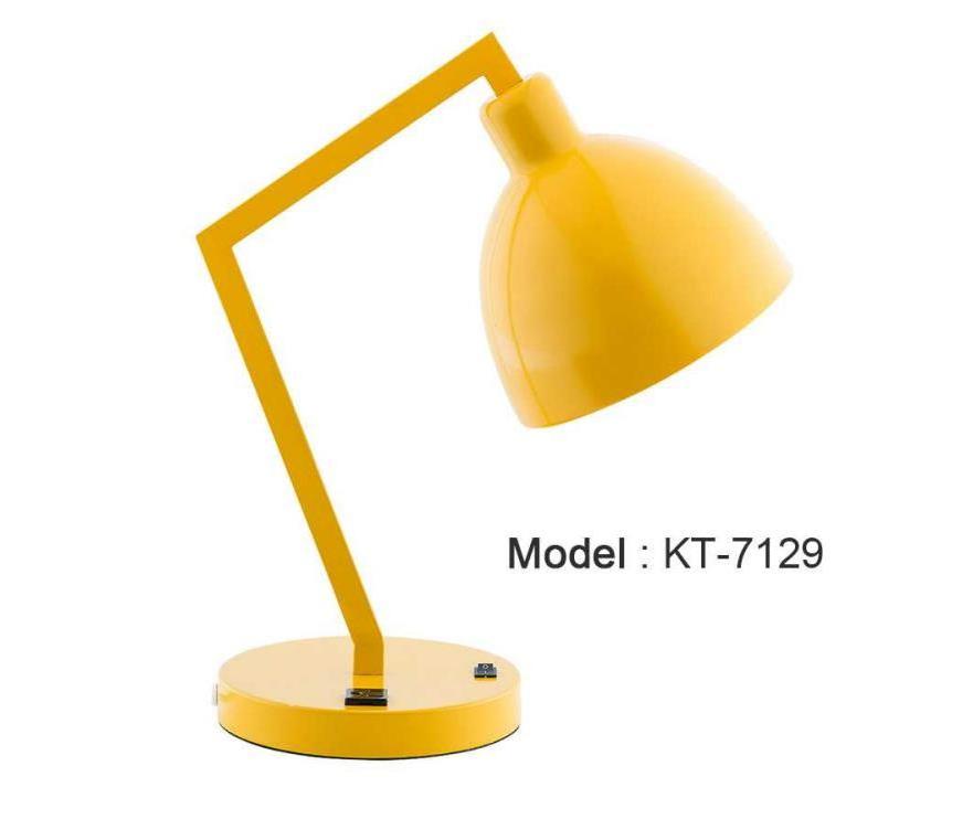 Factory Price Indoor Desk Lamp Adjustable E26 Reading Lights Bedside Black Modern Retro Table Lamp