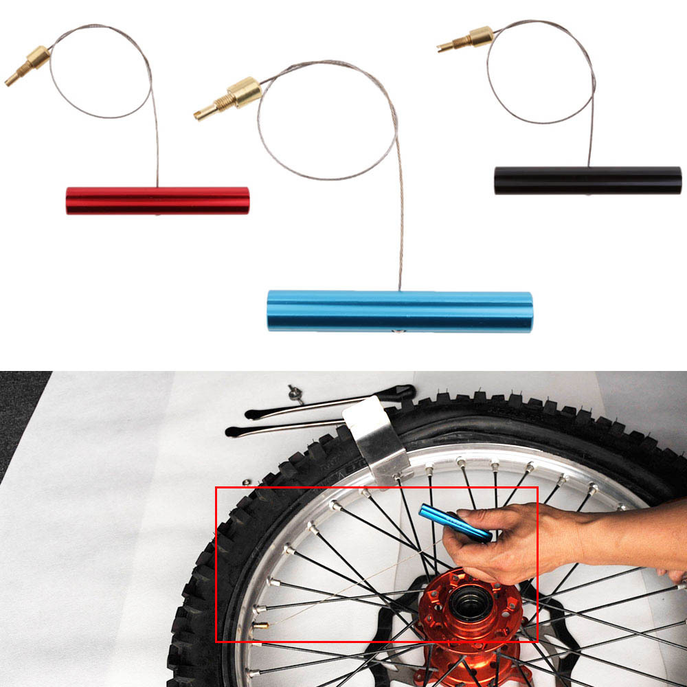 Motorcycle Bike Tire Tyre Mounting Changing Tool Air Valve Stem Puller Extractor Tire Repair Tools