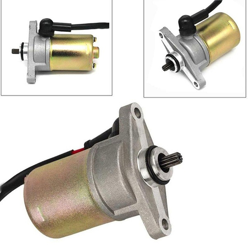 Brand New Motorcycle Electric Starter Motor For 50cc GY6 139QMB Dirt Bike Quad Go kart Hot