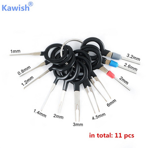 Auto Car Plug Circuit Board Wire Harness Terminal Extraction Pick Connector Crimp Pin Back Needle Remove Tool Set