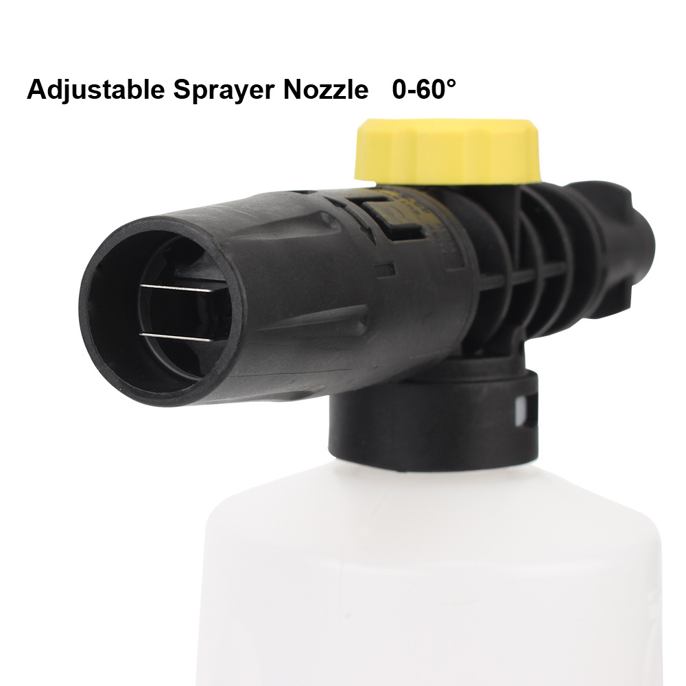 750ML High Pressure Adjustable Car Soap Foam Generator for Karcher  K2 K3 K4 K5 K6 K7