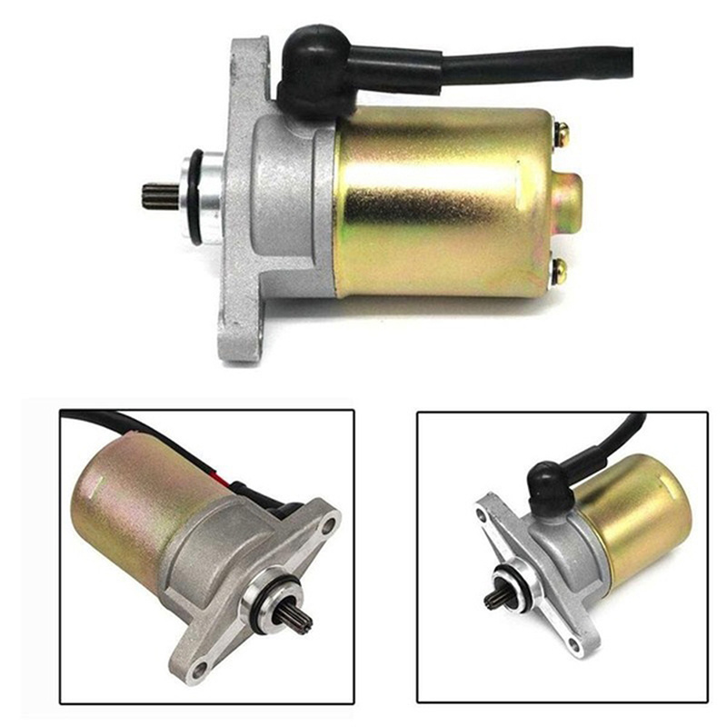 Brand New Motorcycle Electric Starter Motor For 50cc GY6 139QMB Dirt Bike Quad Go kart Hot