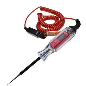 Universal 3-48V Automotive LCD Digital Circuit Tester Voltage Meter Pen Car Truck Circuit Scanner Power Probe Diagnostic Tool