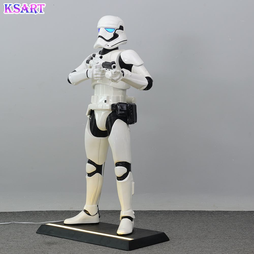 life size stormtrooper statue Stormtrooper star wars statue sculpture statue de stormtrooper de la vie