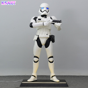 life size stormtrooper statue Stormtrooper star wars statue sculpture statue de stormtrooper de la vie