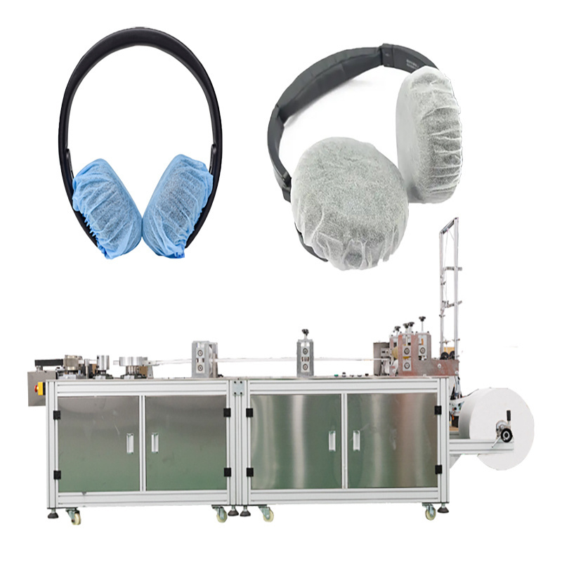 Disposable Non Woven headphone cover Microphone Cover Making Machine