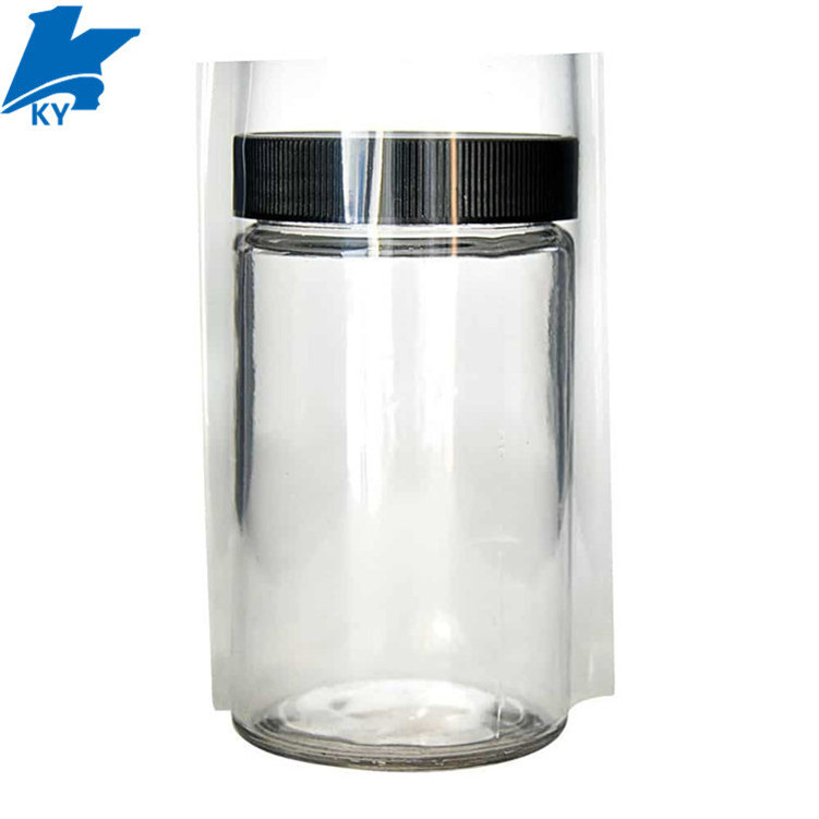 Plastic PET PVC  heat shrink band clear shrink wrap film  sleeve for bottle