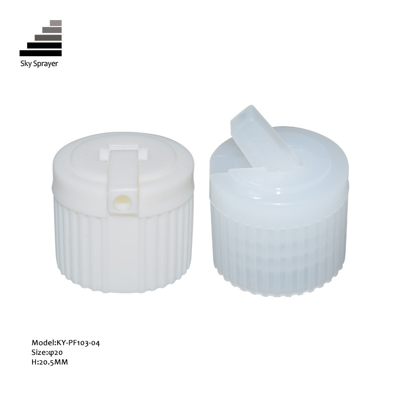 Fully Stocked White Silicone Bottle Plastic Bottle Screw Cap For Bottles