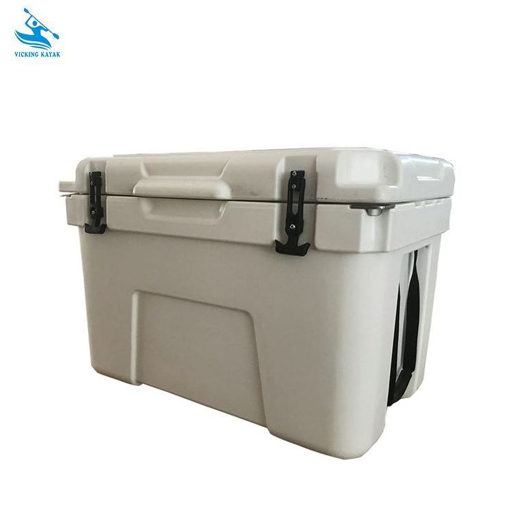 Roto-molded leak proof motorcycle food delivery box