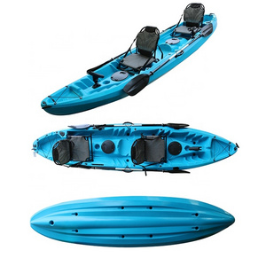 OEM Acceptance LLDPE or HDPE Lakes & Rivers Sit On Top Folding Fishing Kayak Boat