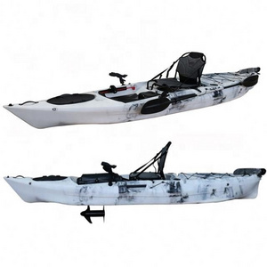 2022 Kayak Canoe Sit on Top Motor Electric Kayak with Electric Trolling Motor, Fishing Jet Motor Kayak PVC Tarpaulin Kano 5 Pcs