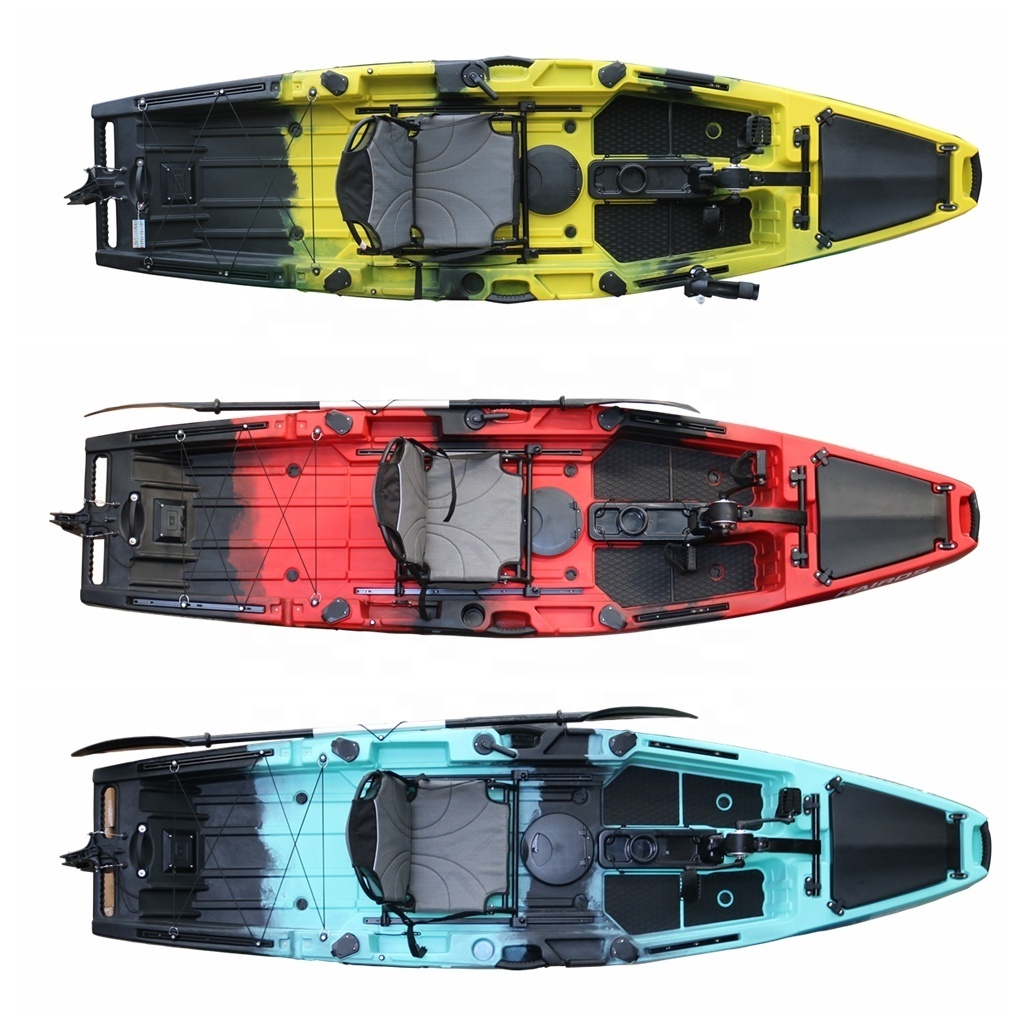 Vicking Kayak Sit On Top Solo System Pedal Drive Fishing Kayak With Pedals for Lakes & Rivers