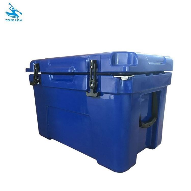 Roto-molded leak proof motorcycle food delivery box