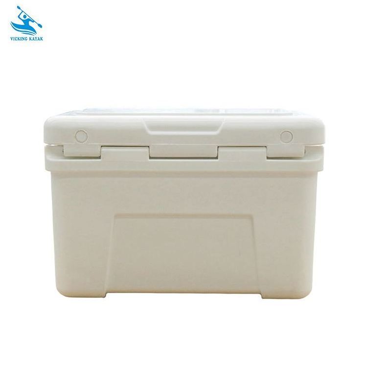 Roto-molded leak proof motorcycle food delivery box