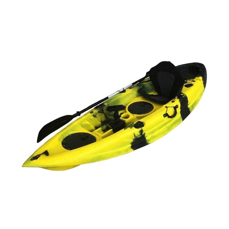 Imported  Lldpe or Hdpe Materials Provide ODM dinghy boat, mini fishing kayak single person fishing kayak