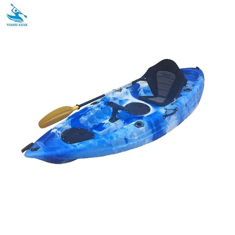 Imported  Lldpe or Hdpe Materials Provide ODM dinghy boat, mini fishing kayak single person fishing kayak