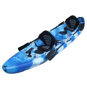 A Competitive Price 3 Person Sit On Top fishing family Kayak / canoe fishing hard plastic boat