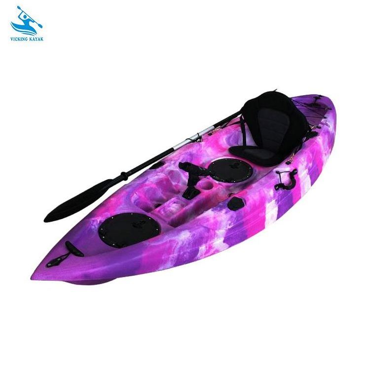 Imported  Lldpe or Hdpe Materials Provide ODM dinghy boat, mini fishing kayak single person fishing kayak