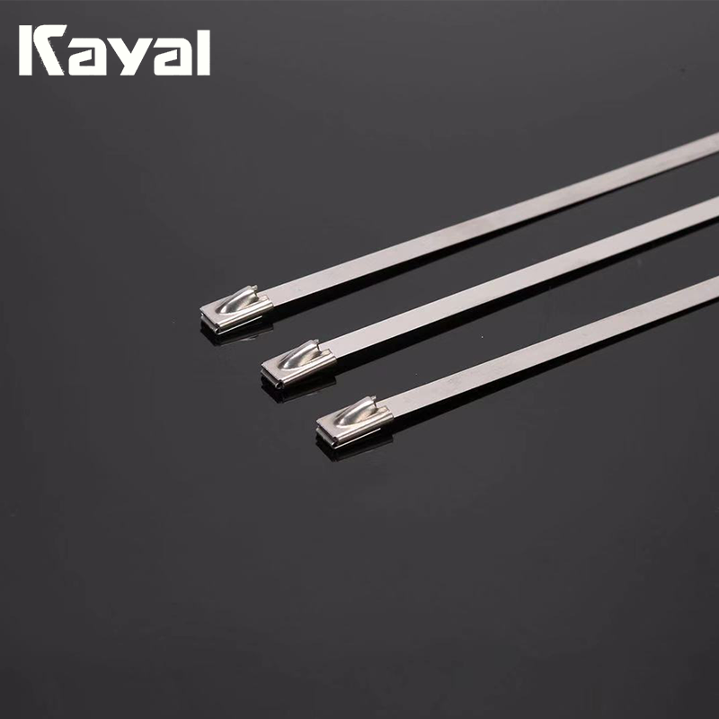 KAYAL eva coated stainless steel double loop cable tie made in China