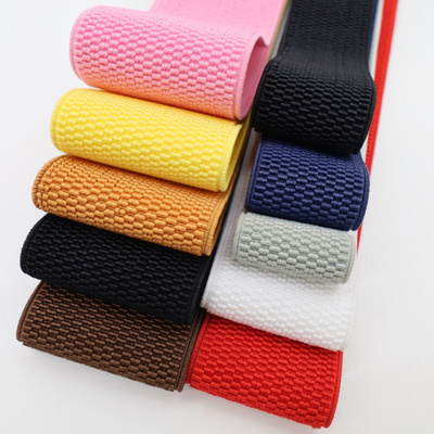 Elastic Band  High Tenacity Polyester Latex Elastic Webbing Band