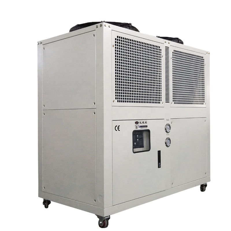 20 Ton Air Cooled Industrial Air Laparoscopic Tower 4 Way Copper Fitting Axial Flux Cooling System 100 Ton Water Cooled Chiller